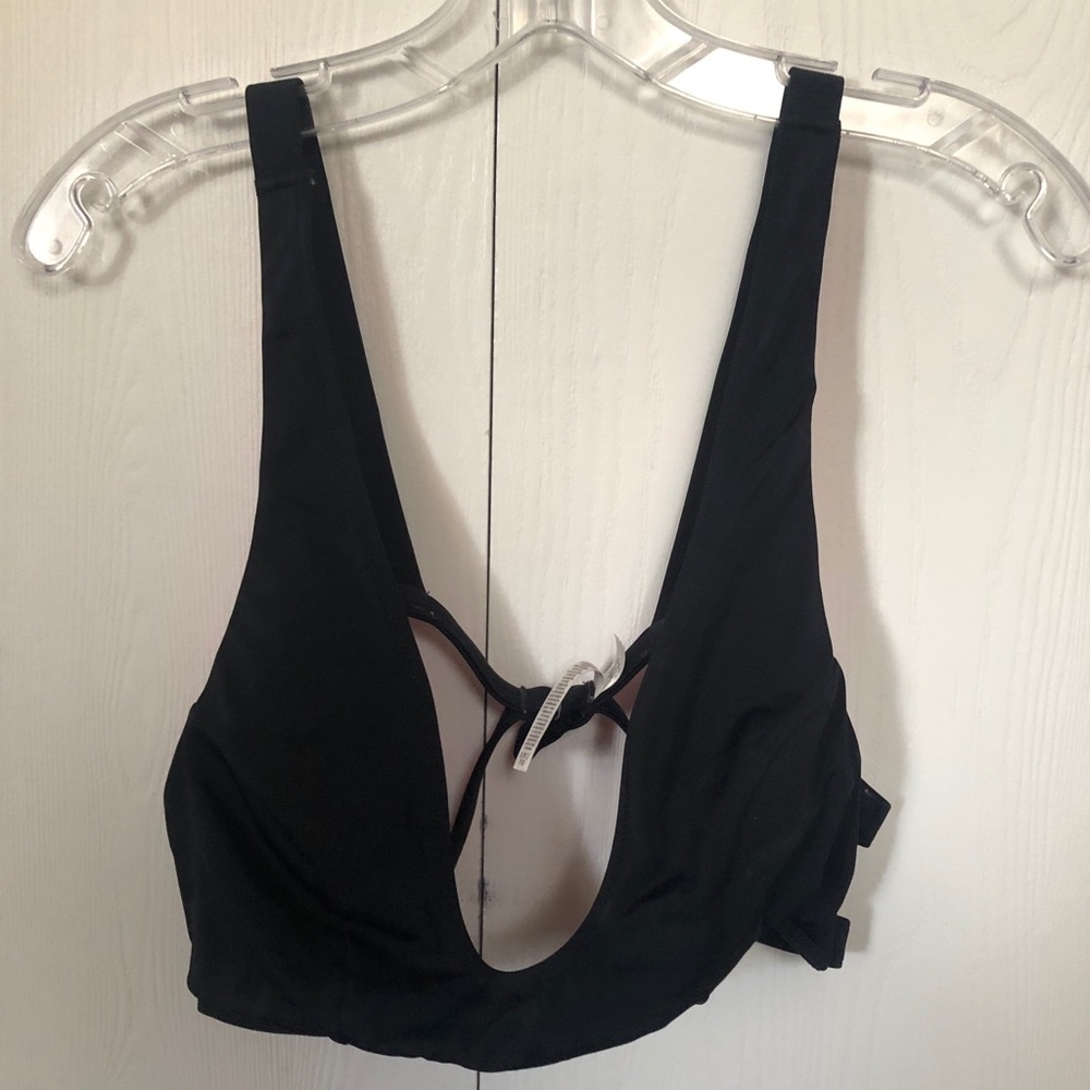PINK swimsuit top, size L